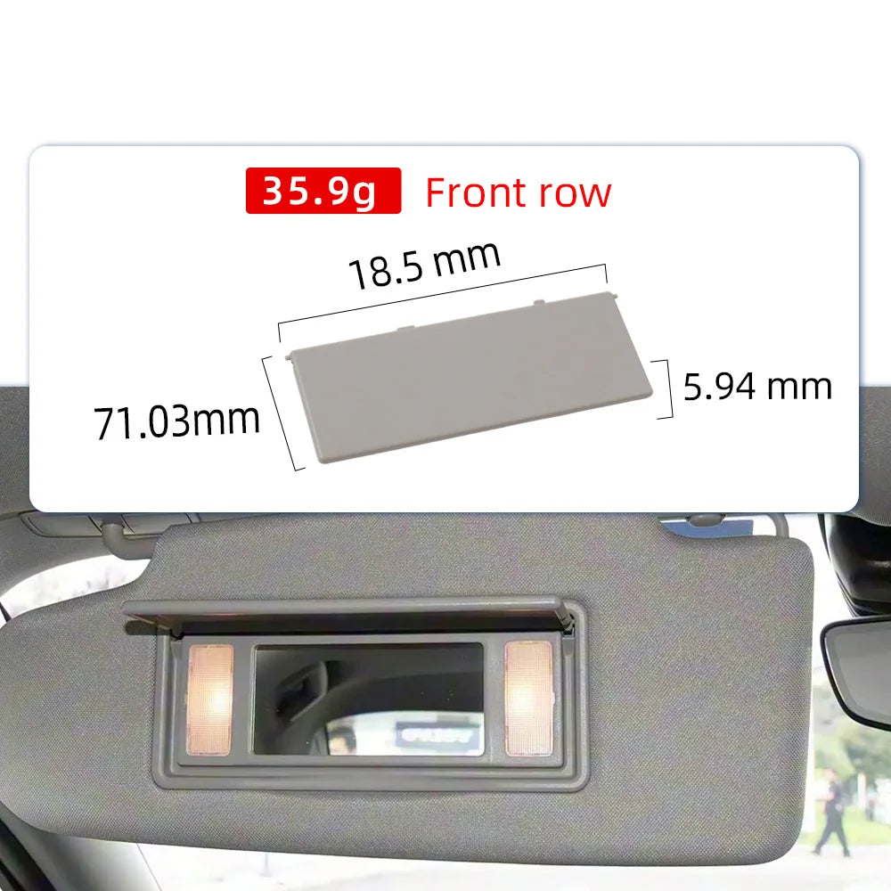 Cosmetic Mirror Cover For Volvo S60L 2014-2019 39822685-1 Interior Accessories Car Front Sun Shade Visor Makeup