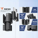 Adjustable Car Cup Holder Extender | Fits Large Drink Bottles & Cups Up To 4.1 Inch Diameter