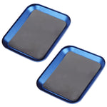 1/2Pcs YSIDO RC Crawler Car Airplane Boat Part Aluminium Alloy Magnetic Screw Tray Storage Plate Repair Tool for Axial SCX10 D90