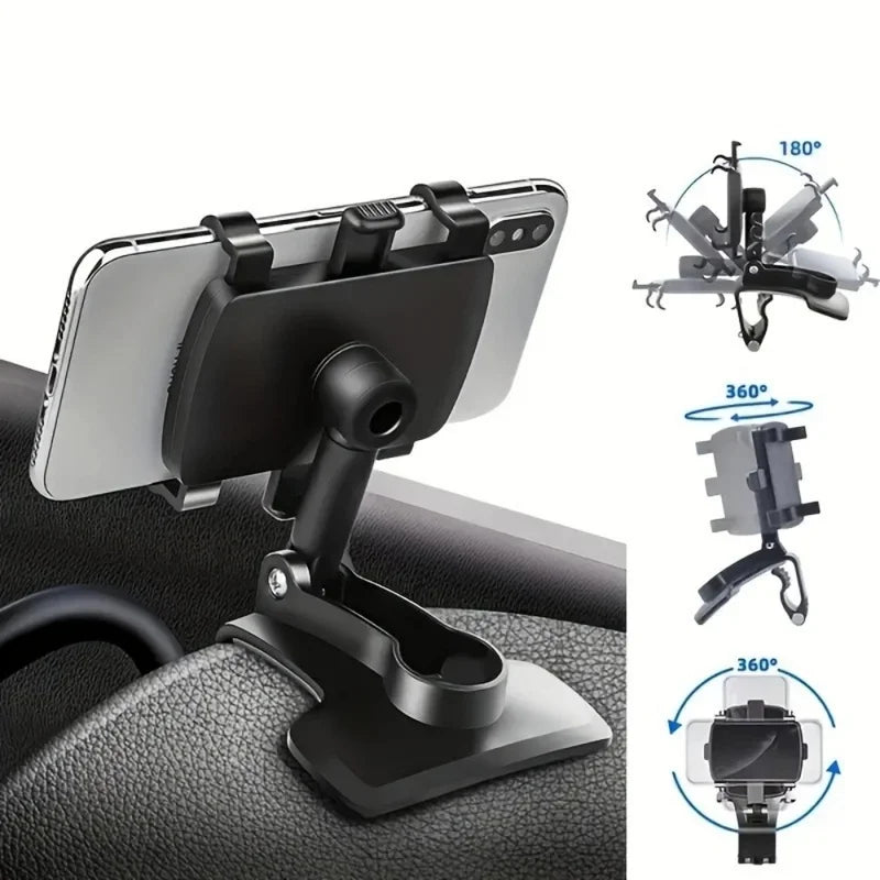 Universal Car Phone Holder 360 Degree Rotation Mobile Phone Holder GPS Cell Mobile Phone Support in Car Bracket