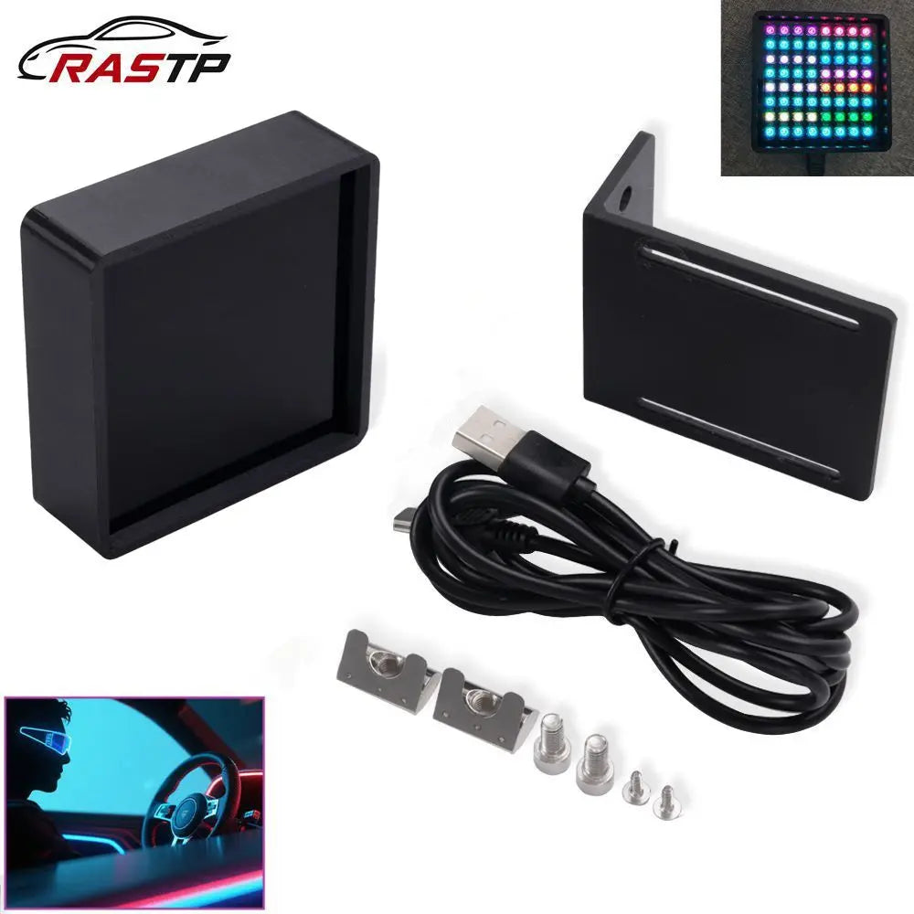 Sim Racing LED Dashboard Display | USB-C Gear & Flag Indicator for PC Sim Racing