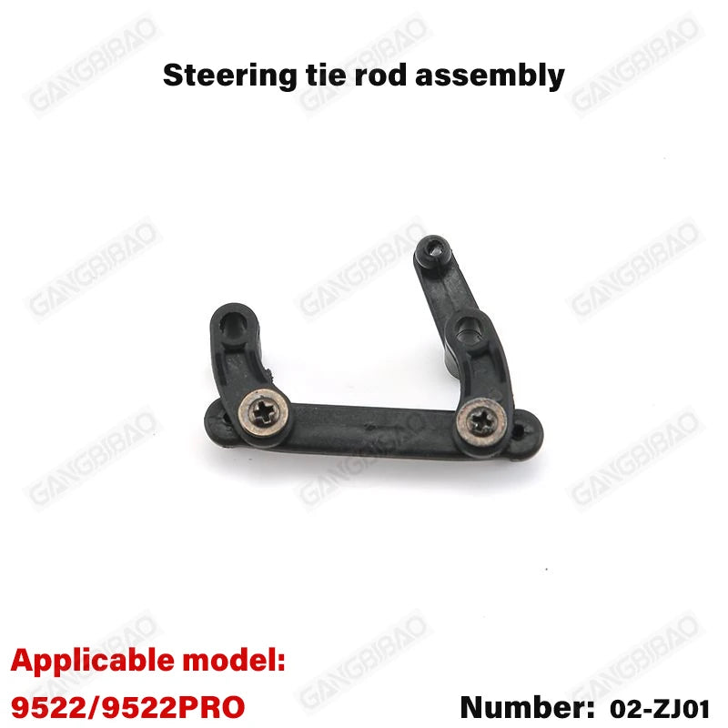 9522 PRO Remote Control Car Parts Swing Arm, Pull Rod, Steering Cup, Tire, Chassis, Tran detail view