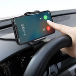 Car Mobile Phone Holder | 360 Degree Rotatable Dashboard Stand for Secure Auto Grip