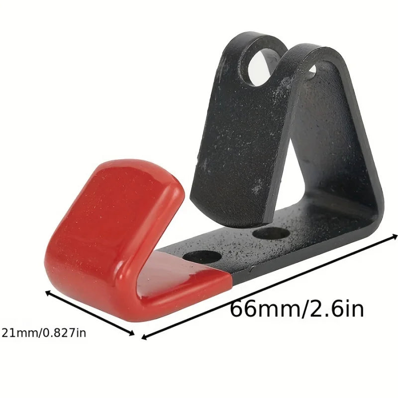 Car Tire Wheel Hub Hook Metal Wall Mounted Holder detail view