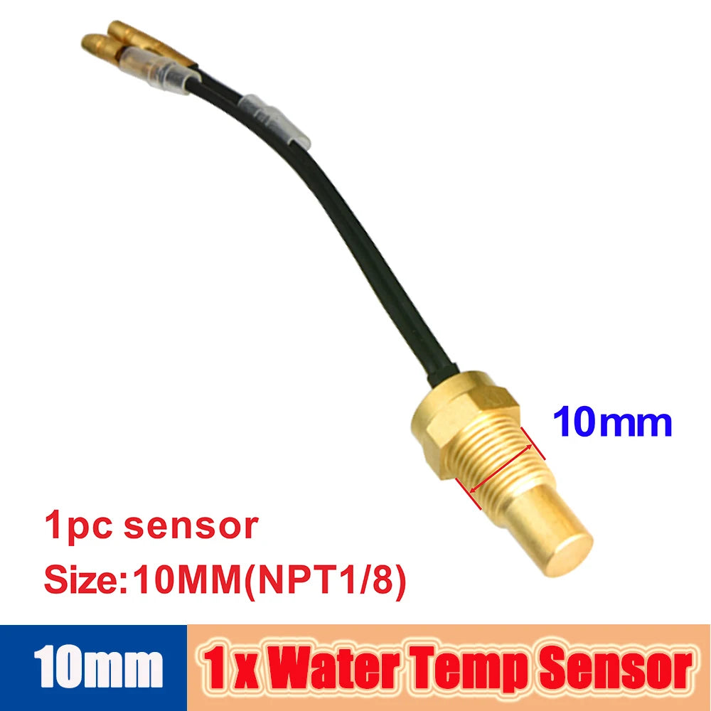 52mm Auto Gauge Kit with Sensor | LED Digital Oil Temp, Water Temp, Oil Pressure, Fue lifestyle view