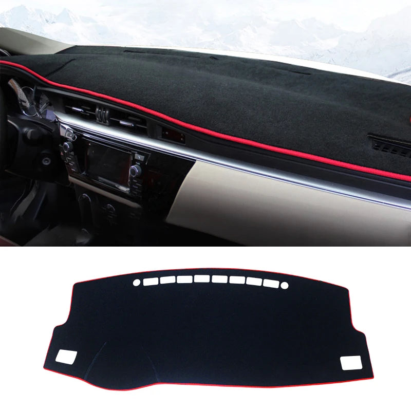 Car Dashboard Cover Dash Anti-UV Mat For Toyota Corolla E180 E150 2006-2018 close-up view