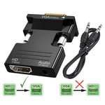 HDMI to VGA Converter with 3.5mm Audio | 1080p Adapter for PC, Laptop, Projector lifestyle view