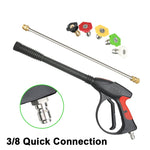 4000PSI High Pressure Car Wash Gun | 40-Inch with M22-14 Brass Valve and 1/4 Quick Co alternate view