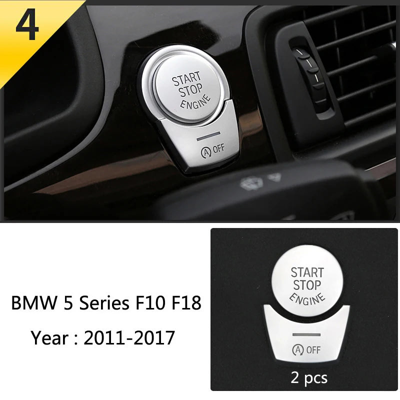 For BMW 5 Series F10 F11 520i Carbon Fiber Central Armrest Box Cover Storage Box Gear Position Panel Decoration Cover Auto Parts