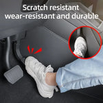 For Tesla Model 3/Y/YL Juniper Center Control Side Anti-kick Pad Leather Anti-dirty Protective Cover Defense Foot Mat Accessory