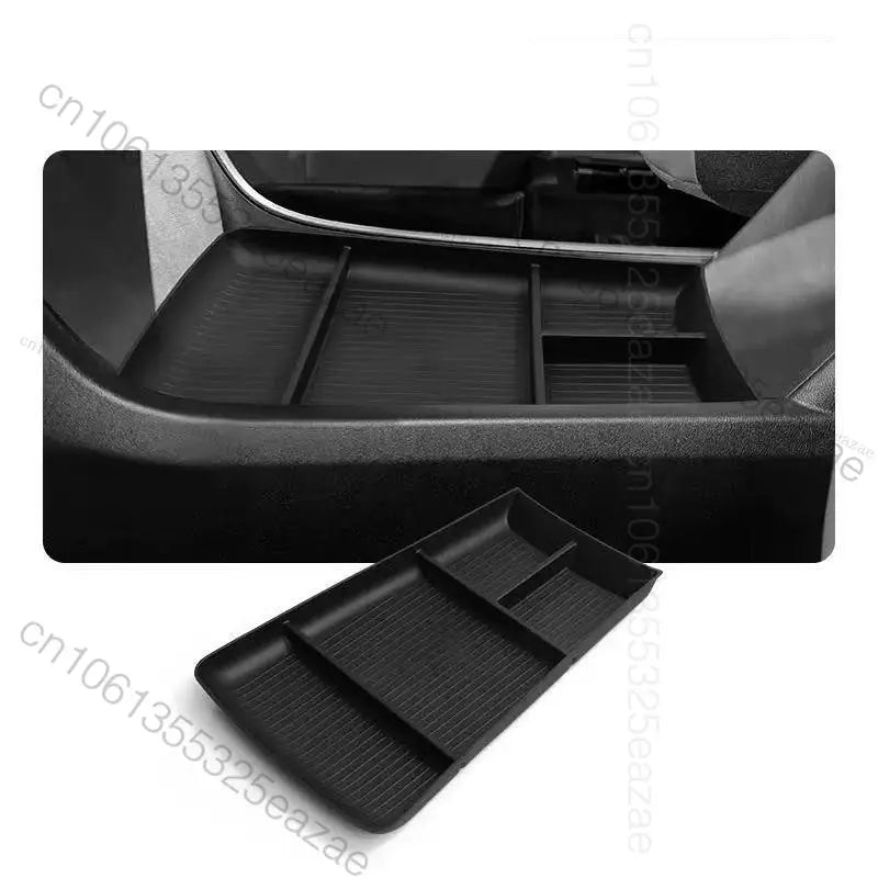 Car Storage Box for MG ES5 S5 EV 2024 2025 2026 Armrest Storage Box Center Console Lower Storage Tray Car Accessories Organizer