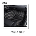 CUWEUSANG Custom Car Floor Mats For Mitsubishi Pajero Sport Auto Carpets Foot Coche Accessorie
