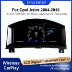 Digital Instrument Cluster for Opel Astra 2004-2010 | 12.3" HD Speedometer Upgrade alternate view
