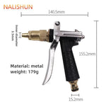 High Pressure Car Wash Water Gun | Metal Nozzle with Copper Interface detail view
