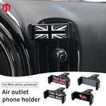 For Mini Cooper R56 R55 R60 F56 F54 F55 F60 Countryman Clubman Mobile Phone Holder Clip Car GPS Brac
