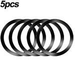 2024 Stainless Steel Universal Magnetic Metal Plate Ring For Magsafe Wireless Charger lifestyle view