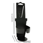 Universal Mount Automotive Drink Bottle Organizer | Car Water Cup Holder alternate view