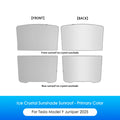 Car Ice Cloth Buckle Sunshade for Tesla Model Y Juniper 2025 | Sun Roof Interior Acce alternate view