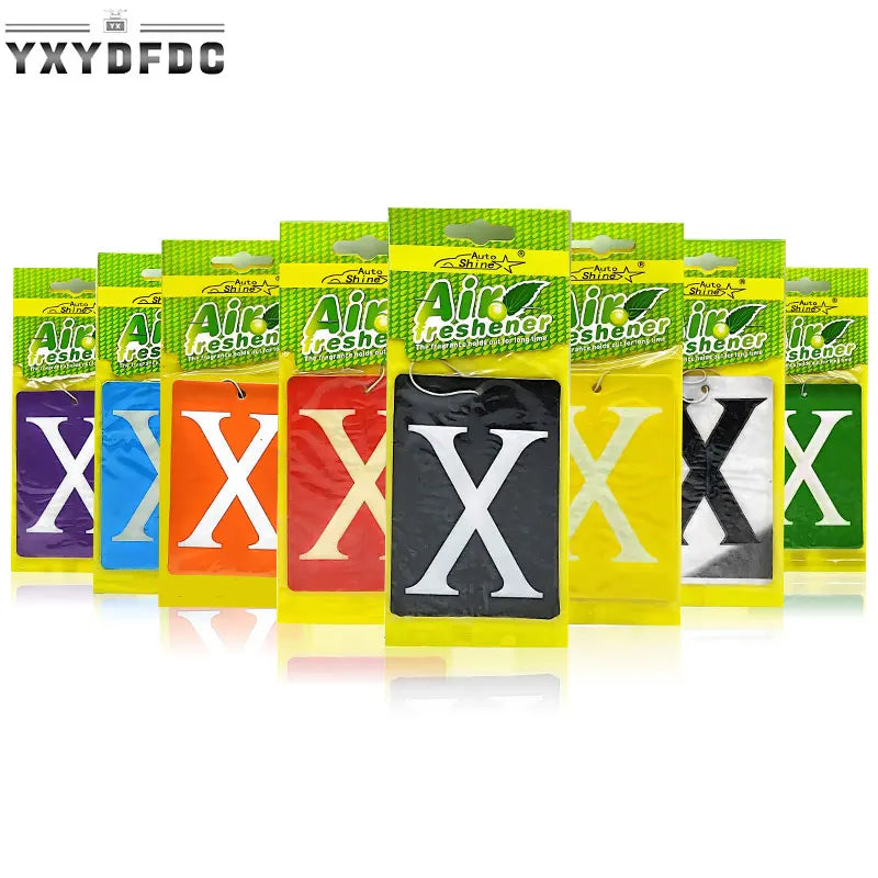 Car Air Freshener Natural Aromatherapy Tea Paper Hanging Perfume | Vanilla Auto Interior