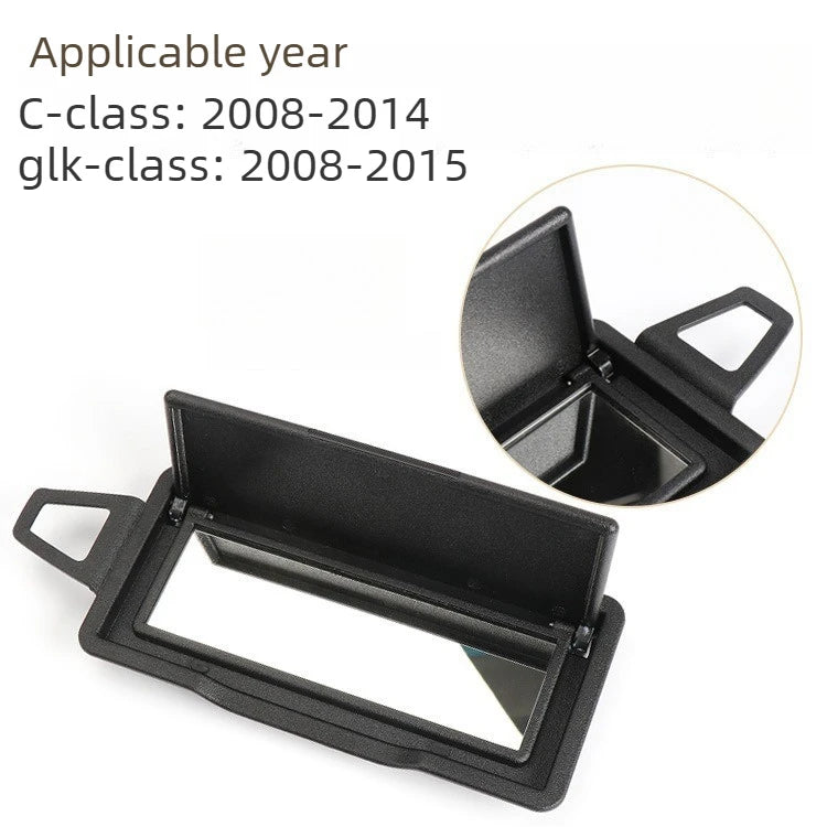 For Mercedes-Benz C-Class W204 C180 C200 C260L GLK300 sun visor makeup mirror Replacement sun visor cover sun visor mirror