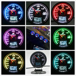GReddi 7 Color Turbo Boost Gauge | 62mm 2.5 Inch Car Racing Meter with Sensors alternate view