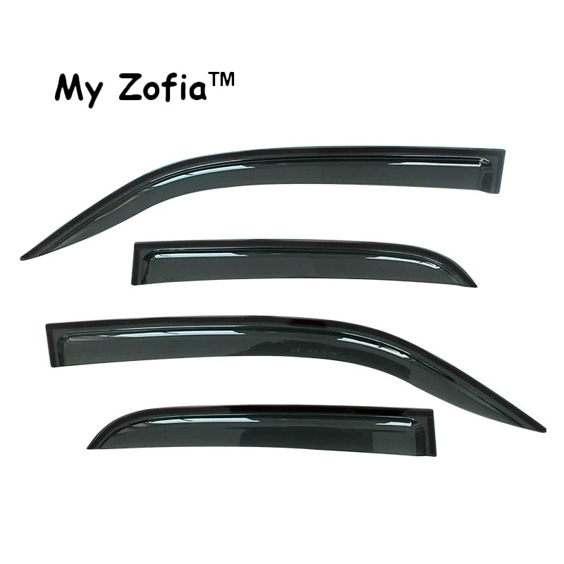 Window Visor for Leapmotor T03 2023 2024 2025 | Weather Shield Sun Rain Deflector close-up view