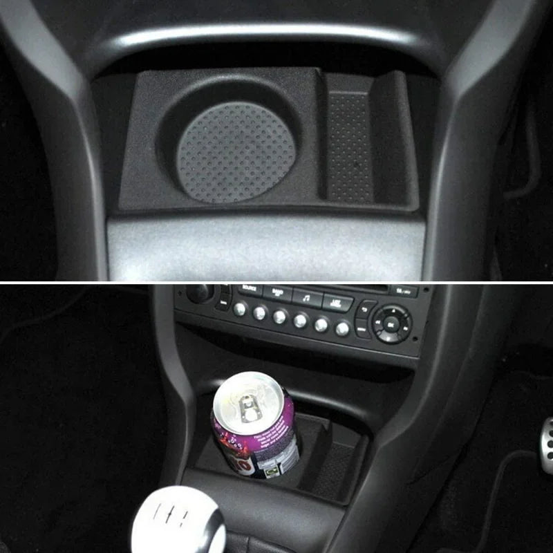 Car Cup Can Holder Water Cup Tray Replacement | For Citroen C3 DS3 2009+ Black