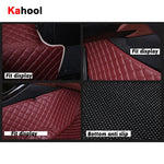 KAHOOL Custom Car Floor Mats For Infiniti EX EX25 EX30 EX35 EX37 Auto Carpets Foot Coche Accessorie