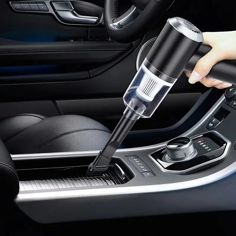 Mini Wireless Vacuum Cleaner with Strong Suction – Multifunctional Rechargeable Dust Remover for Computer, Home & Car Cleaning