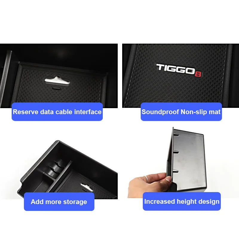 Vtear Central Control Armrest Storage Box Accessories Car Decoration Interior Detail lifestyle view