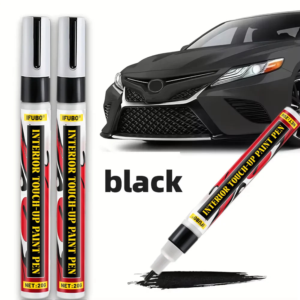 IFUBO 20G Black Car Paint Repair Pen Universal Car Interior Scratch Remover for Car Seat detail view