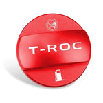 Alloy Car Fuel Cap Oil Box Lid Petrol Tank Covers For Volkswagen VW T-ROC Tiguan Jetta P detail view