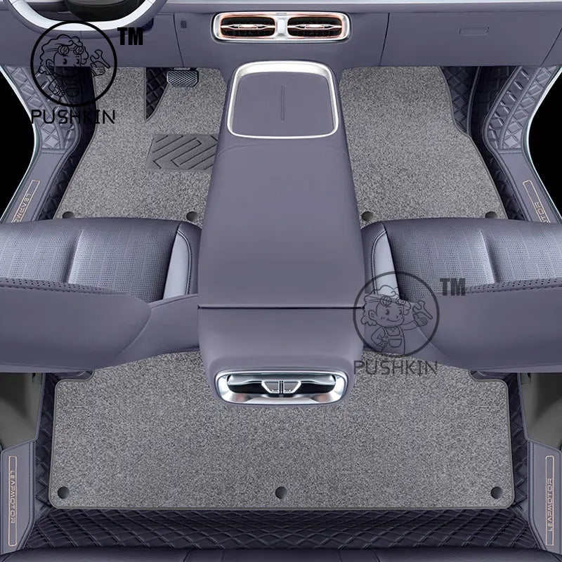 RHD LHD Car Floor Mats For Leapmotor B10 2025 2026 Custom Auto Foot Pads Automobile Carpet Cover Interior Accessories