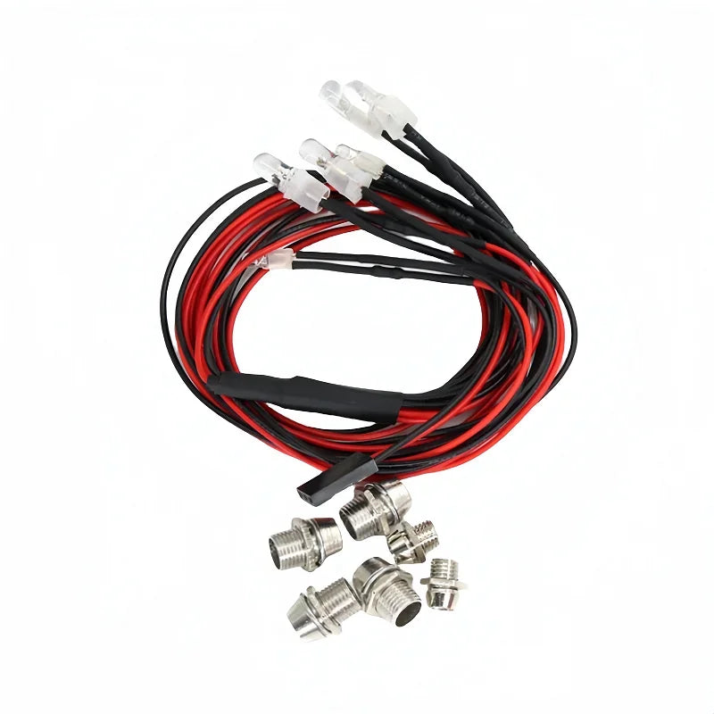 RC LED Lights 3mm 5mm Red White Blue Remote Control detail view