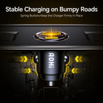 AOHI SUPERAUTO PD 45W Fast Car Charger (USB-C & USB-A) lifestyle view