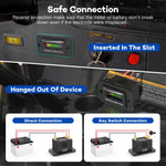 LED Battery Meter 12V-72V Power Monitor | Waterproof Battery Gauge for RV Golf Cart B lifestyle view
