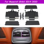 LHD RHD Ghibli 2014-2020 Car Rear Left Right Air Conditioning AC Vent Grille Slide Clip Repair Kit For Maserati 670021523