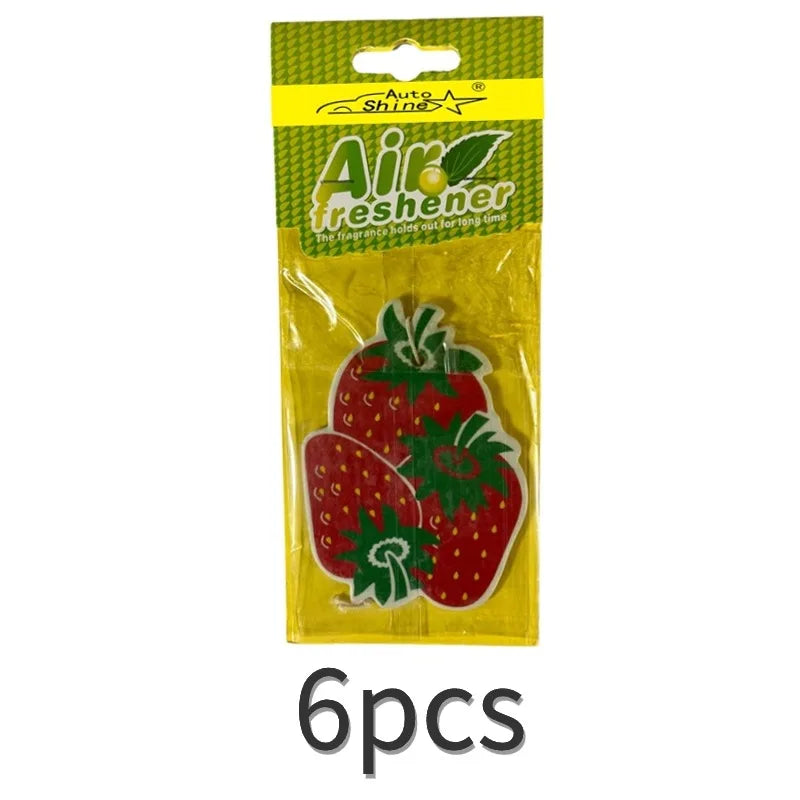 Car Air Freshener Paper Cones | Natural Scented Tea Paper Hanging Perfume for Cars lifestyle view