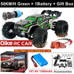 4WD Off Road RC Car 1:16 Scale Remote Control Buggy Truck close-up view