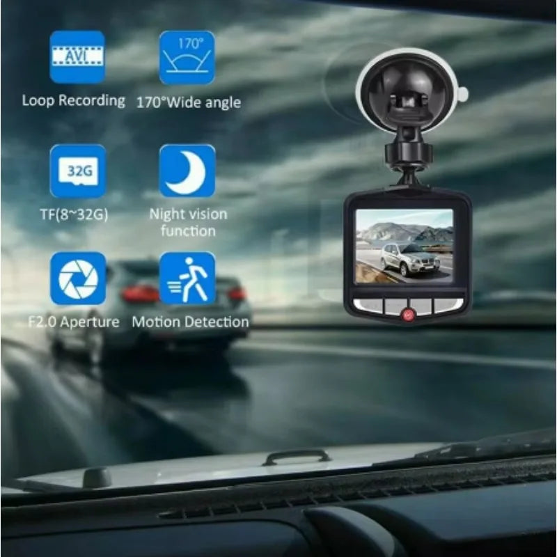 1080P Car DVR Dash Cam for Cars Camera HD Video Recorder for Vehicle Dvrs Night Vision Monitor Parking Vehicle Camera
