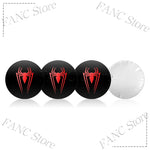 4Pcs Spider Symbol Car Wheel Hub Center Cap Badge Stickers | Universal Auto Accessori alternate view