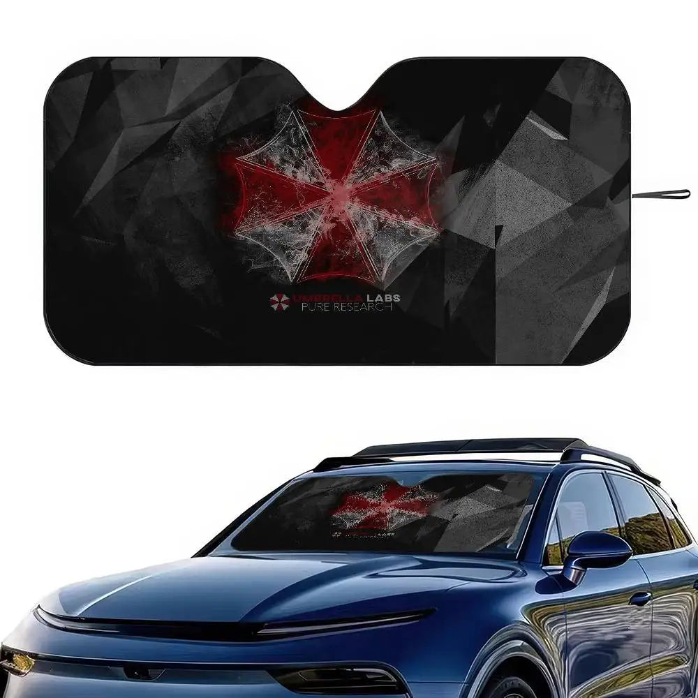Classic Movies Resident Evil Windshield Sunshade | Car Sun Visor for UV Protection an alternate view
