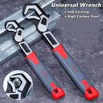 8/10inch Universal Multifunctional Self-Locking Wrench Fast Adjustable Wrench Car Rep alternate view