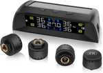 4/6 Sensors TPMS Tire Pressure Monitoring System | Solar Wireless Car Tire Pressure M alternate view