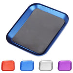 1/2Pcs YSIDO RC Crawler Car Airplane Boat Part Aluminium Alloy Magnetic Screw Tray Storage Plate Repair Tool for Axial SCX10 D90