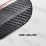 2pcs Carbon Fiber Car Rearview Mirror Rain Eyebrow | Rainproof Accessories for Renault M detail view