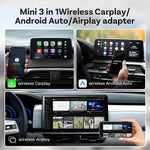 OTTOCAST MINI AIR Cube 4.0 Wireless CarPlay Android Auto Adapter 3 in 1 Dongle Airplay S detail view
