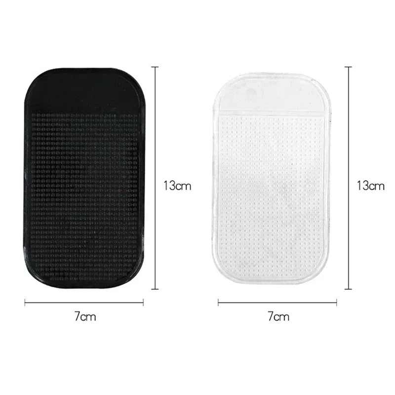1/5pcs Universal Car Dashboard Non Slip Grip Sticky Pad Phone Holder Mat Anti-skid Silicone Mat Car Mat Car Interior Accessories