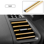 PVC U-Shaped Car Air Outlet Decorative Trim Strip lifestyle view