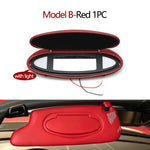 Car Left Right Makeup Sun Visor Vanity Mirror Cover Assembly For Porsche Boxster Cayman 986 987 CARRELA TARGA GT2 GT3 996 997